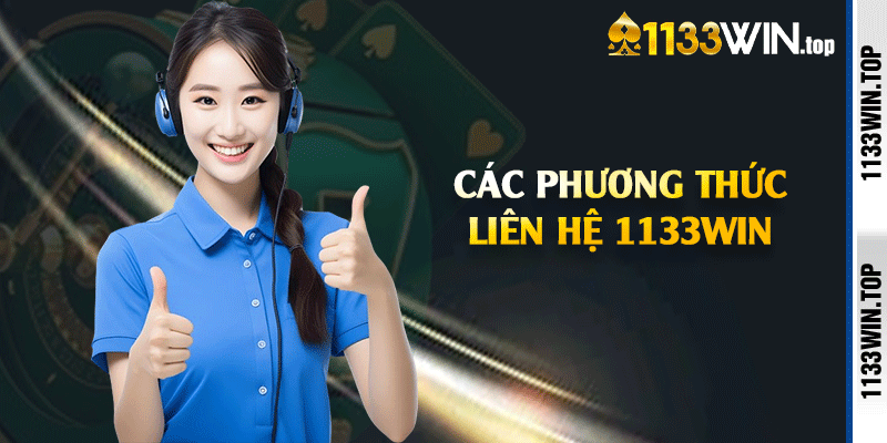 Các phương thức liên hệ 1133win